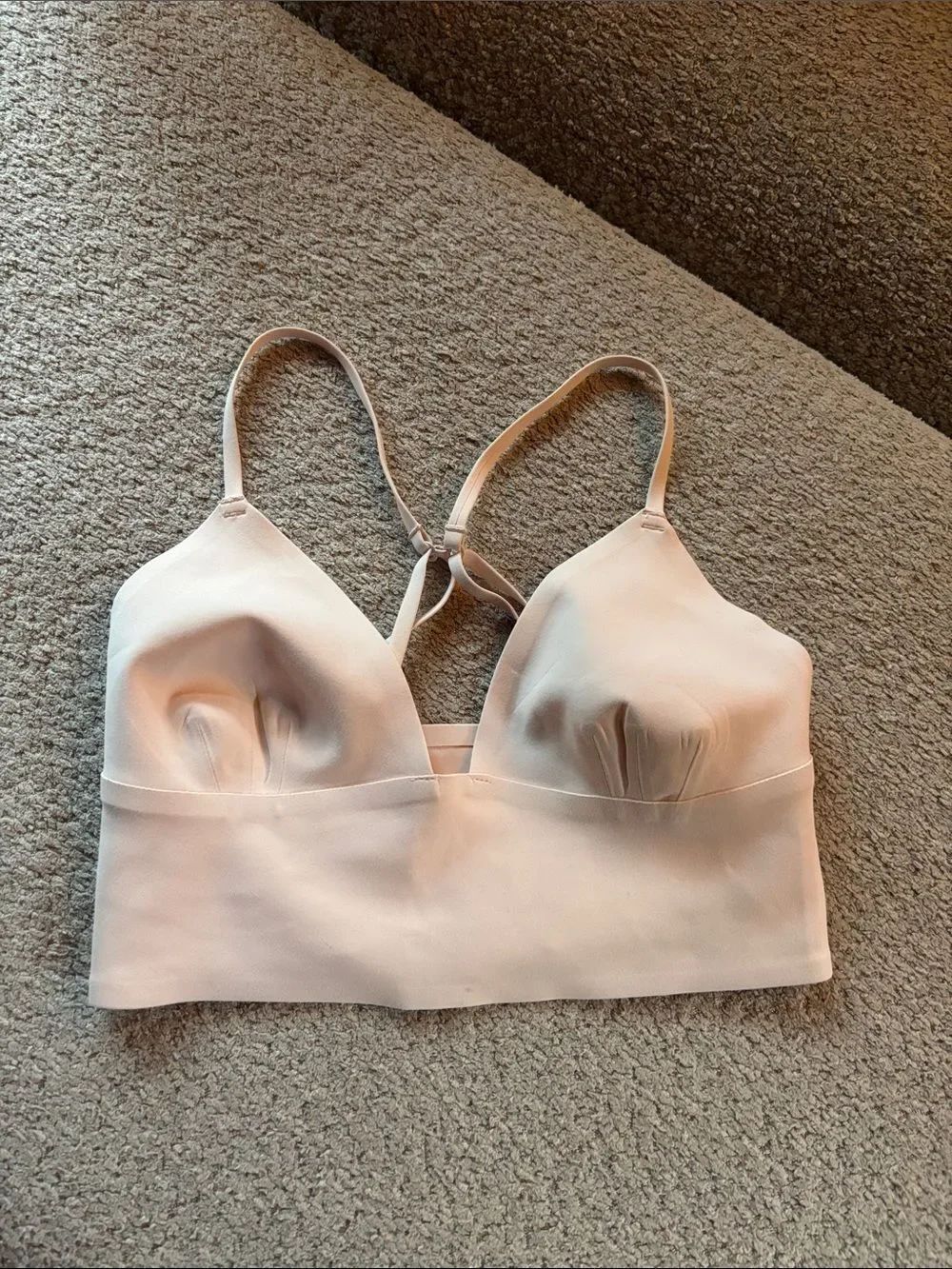 Seamless Light Blush Bralette - Comfortable Everyday Support